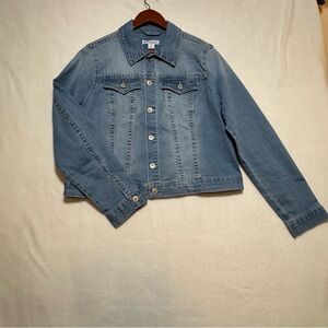 Artisan NY Women’s Light Blue Jean Jacket Denim